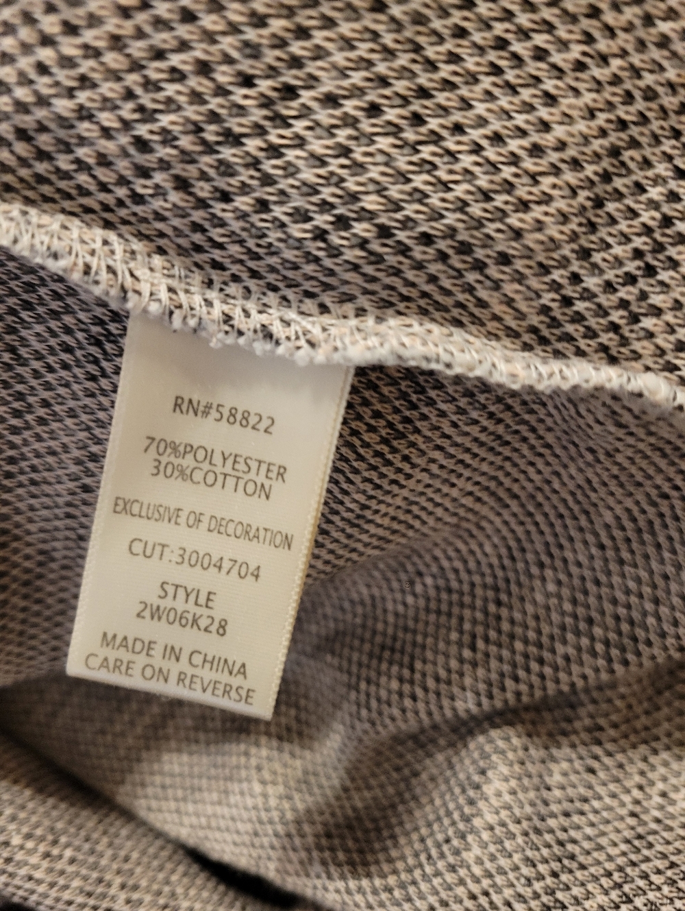Max Studio Tweed Open Front Jacket - Picture 6 of 6